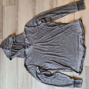 Lucky Brand Men's Hooded Lightweight Long Sleeve Shirt sz M